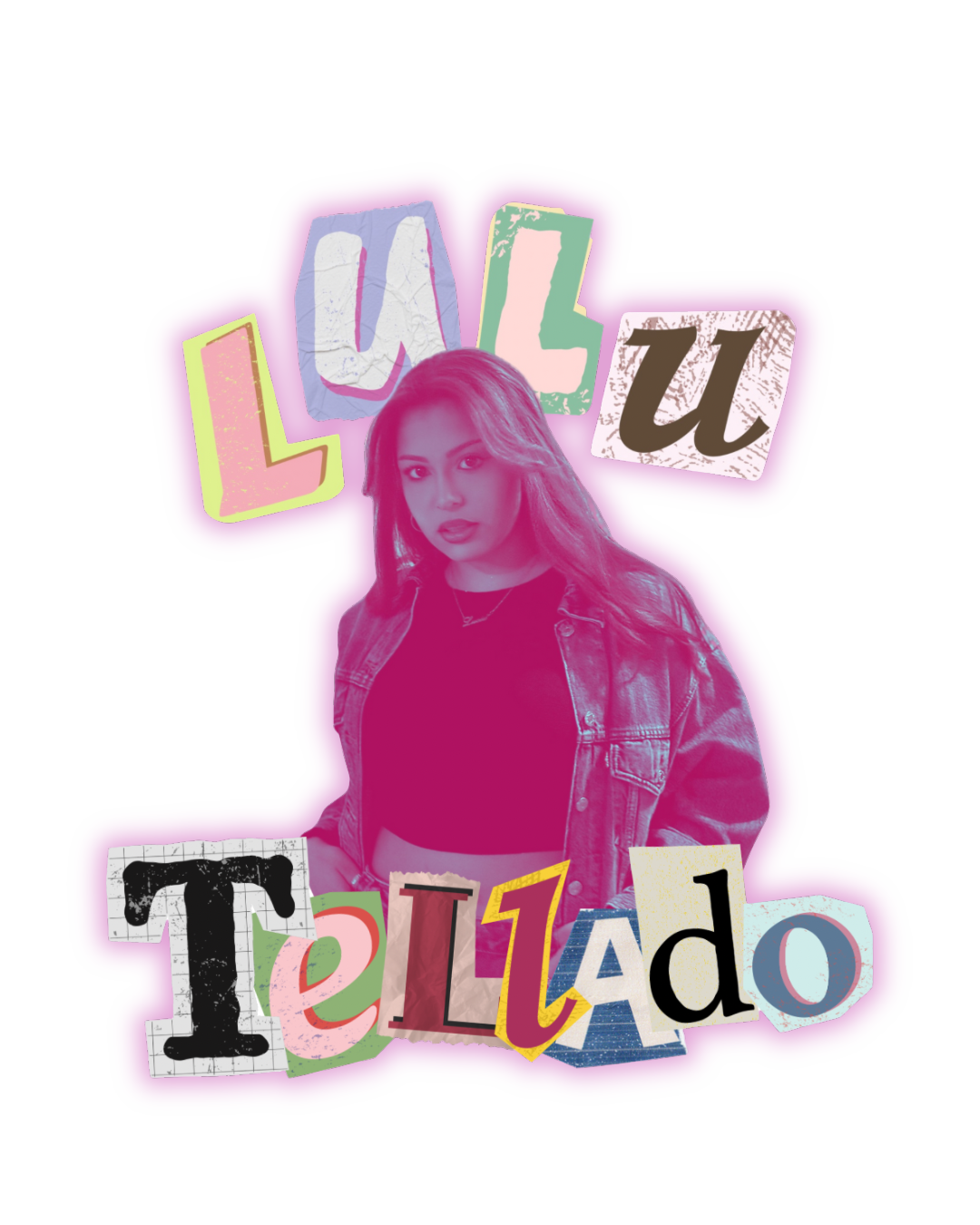 Lulu Tellado collage sticker
